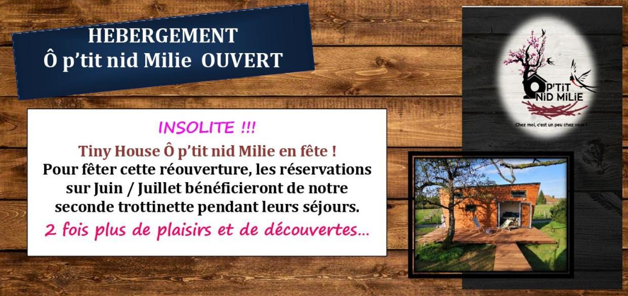 Villa O P'Tit Nid Milie Bellefontaine  Exterior foto